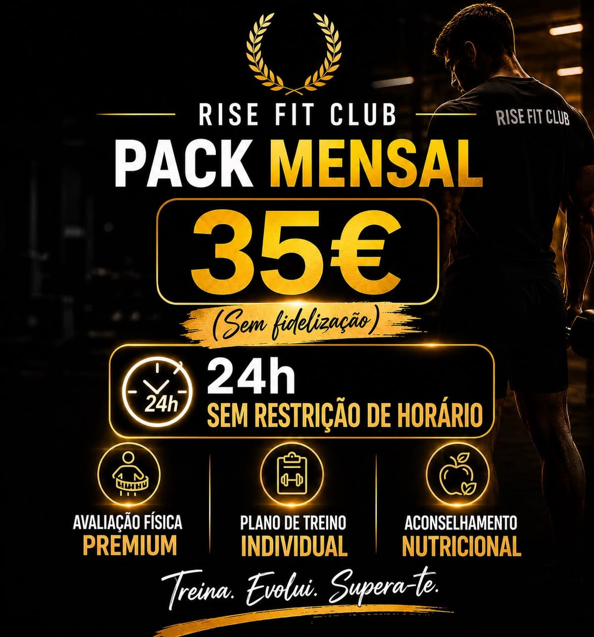 Pack Mensal Base — 35€/mês